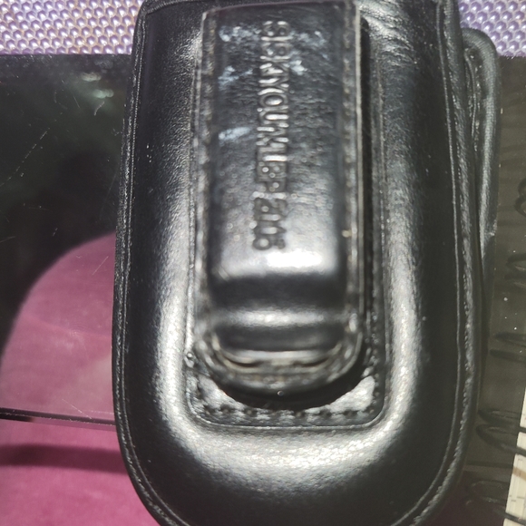 NY Mets Leather MLB Cell Phone Clip Holder 2005 - Picture 3 of 8